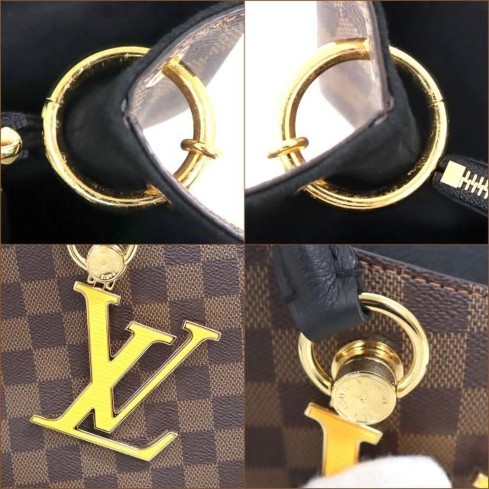 Louis Vuitton Riverside Diagonal Damier Ebene Shoulder Bag - Picture 7 of 9